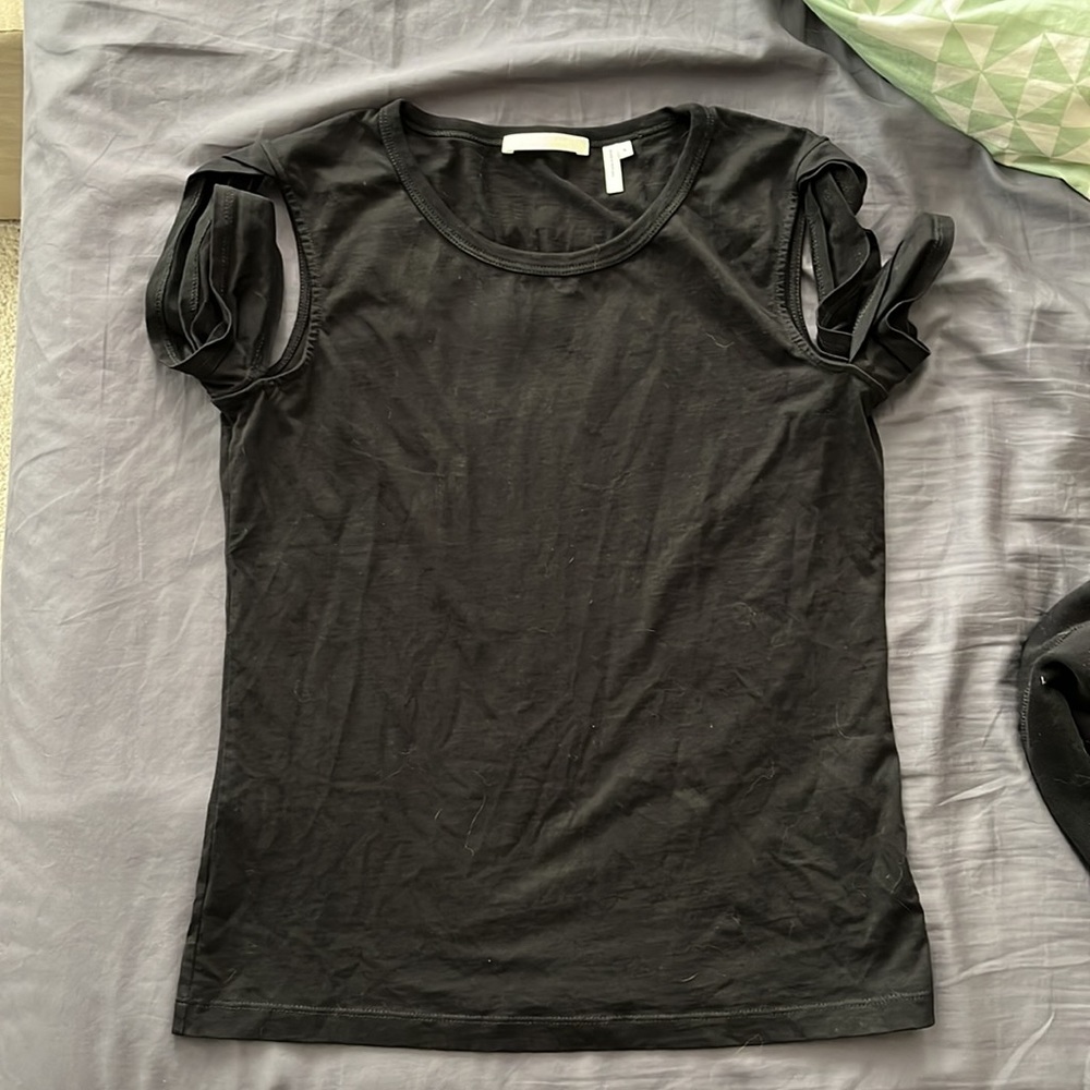 Helmut Lang Bondage Sleeve Tee - Picture 3 of 8